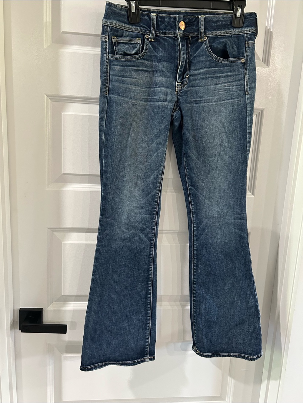 American Eagle Outfitters Medium Blue Flare Jeans
